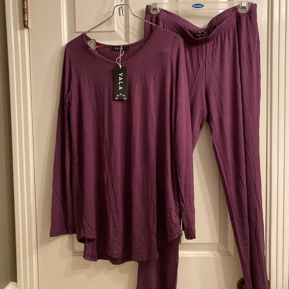 Yala aster Norah bamboo long sleeve pajamas